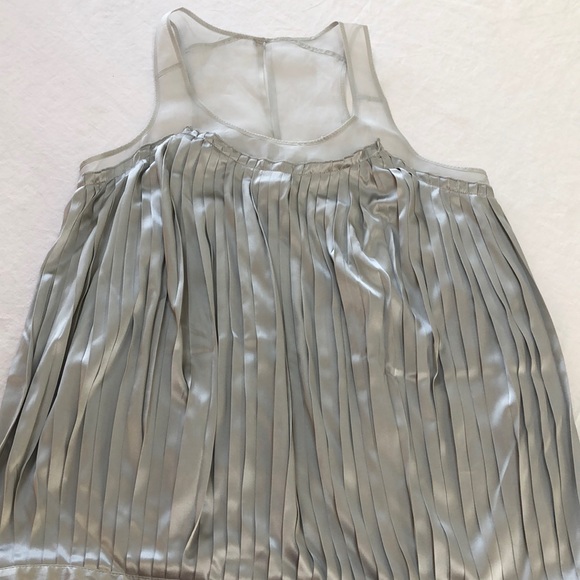 Moda International Tops - MODAL International (VS) silver camisole, Size L